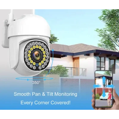 Camera de supraveghere WIFi 5MP Full HD montare exterior interior Night Vision 2 ANTENE