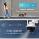 Camera inteligenta de Supraveghere cu Unghi Wide HD 4MP Rotunda Alba