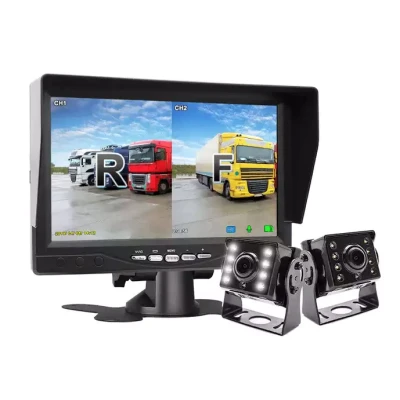 Kit marsarier cu camera AHD si display de 7inch camioane autocare bus uri