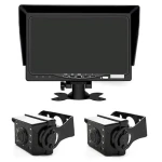 Kit marsarier cu camera AHD si display de 7inch camioane autocare bus uri