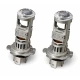 Set 2 becuri auto H7 putere 200W cu lupa de 23000LM Alb Rece 6500K
