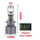 Set 2 becuri LED auto H7 cu Lupa CANBUS alb rece