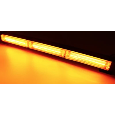 Rampa avertizare luminoasa 3 COB 45 cm 12/24V de 54W stroboscop intermitent