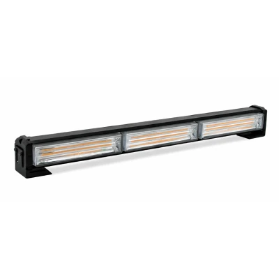 Rampa avertizare luminoasa 3 COB 45 cm 12/24V de 54W stroboscop intermitent
