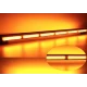 Rampa avertizare luminoasa 8 COB 12/24V de 144W stroboscop intermitent 117CM
