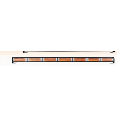 Rampa avertizare luminoasa 7 COB 12/24V de 126W stroboscop intermitent 104CM