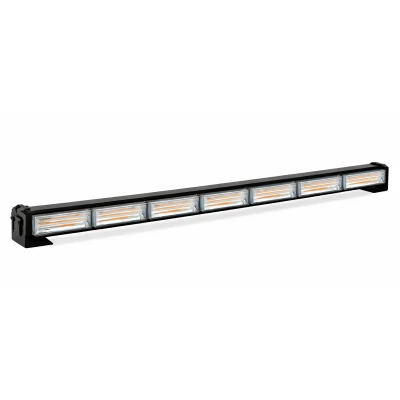 Rampa avertizare luminoasa 7 COB 12/24V de 126W stroboscop intermitent 104CM