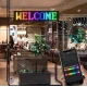 Panou auto afisaj cu led flexibil RGB programabil prin bluetooth si telecomanda 150cm