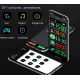 Panou LED RGB Auto 80x2 cm Flexibil Control Bluetooth prin Aplicatie + Telecomanda