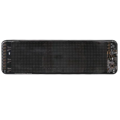 Panou LED RGB Auto 80x2 cm Flexibil Control Bluetooth prin Aplicatie + Telecomanda