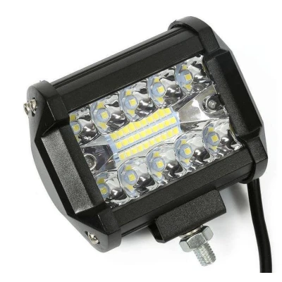 Proiector Led Auto Dreptunghiular putere 60W de 6000lm lumina rece 12V 24V