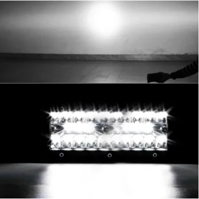 Proiector Led Auto Dreptunghiular putere 120W de 9600lm lumina rece 12V 24V