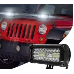 Proiector Led Auto Dreptunghiular putere 120W de 9600lm lumina rece 12V 24V