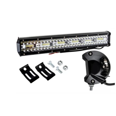 Led Bar Auto Combo Spot + Flood putere 360W de 13200LM lumina rece 12V 24V