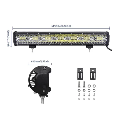 Led Bar Auto putere 420W de 15000LM lumina rece 12V 24V 51cm