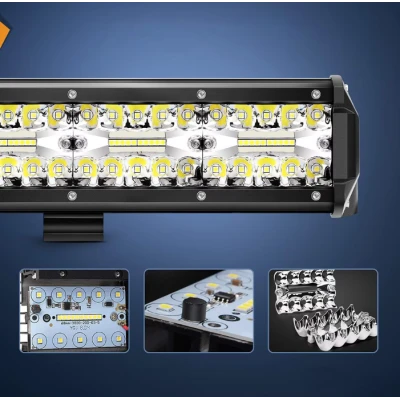 Led Bar Auto putere 660W de 220 LED lumina rece 12V 24V 80cm
