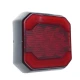 Set 2 Lampi LED Stop Auto Patrate 12V/24V stop pozitie si Frana design modern pentru remorca / camion