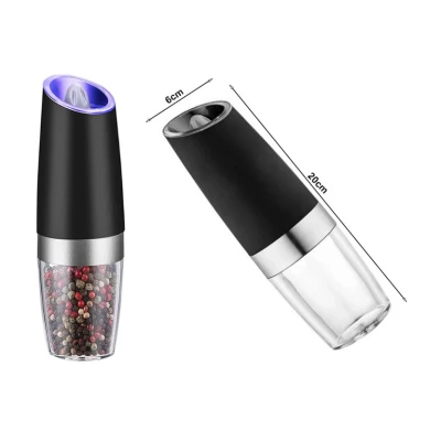 Rasnita electrica de sare si piper automata cu LED albastru
