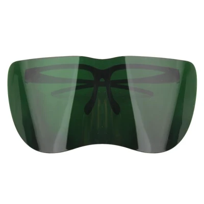 Ochelari de protectie panoramica cu vizor verde protectie UV design ergonomic pentru lucru