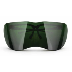 Ochelari de protectie panoramica cu vizor verde protectie UV design ergonomic pentru lucru