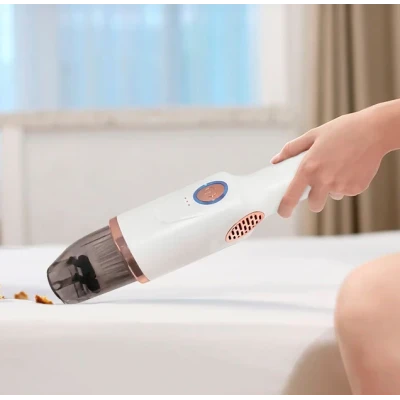Aspirator de mana portabil fara fir cu putere de 80W baterie reincarcabila de 1800mAh