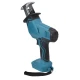 Fierastrau electric tip sabie cu 2 acumulatori 4 panze pentru multiple materiale albastru