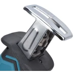 Fierastrau electric tip sabie cu 2 acumulatori 4 panze pentru multiple materiale albastru