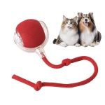 Jucarie interactiva tip minge pentru caini si pisici P02 USB reincarcabila 3 moduri de functionare