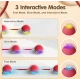 Jucarie interactiva tip minge pentru caini si pisici P02 USB reincarcabila 3 moduri de functionare