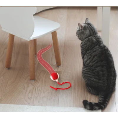 Jucarie interactiva tip minge pentru caini si pisici P02 USB reincarcabila 3 moduri de functionare