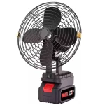 Ventilator portabil pentru camping 3 viteze cu acumulator 48V