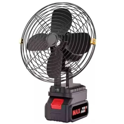 Ventilator portabil pentru camping 3 viteze cu acumulator 48V