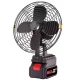Ventilator portabil pentru camping 3 viteze cu acumulator 48V