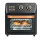 Friteuza cu aer cald retro 1360W capacitate 12L cu geam transparent