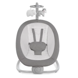 Balansoar copii electric 3 in 1 cu plasa tantari perna deteasabila jucarii incluse bluetooth USB telecomanda