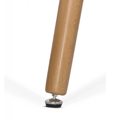 Masuta de cafea pentru living Rotunda MDF Alb 80 x 74cm