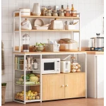 Etajera multifunctionala pentru bucatarie 120x30x146 cm ALBA