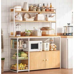 Etajera multifunctionala pentru bucatarie 120x30x146 cm ALBA