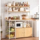 Etajera multifunctionala pentru bucatarie 120x30x146 cm ALBA