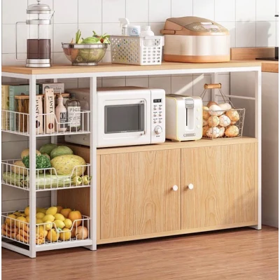 Etajera multifunctionala pentru bucatarie 120x30x146 cm ALBA