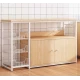 Etajera multifunctionala pentru bucatarie 120x30x146 cm ALBA