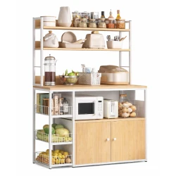 Etajera multifunctionala pentru bucatarie 120x30x146 cm ALBA