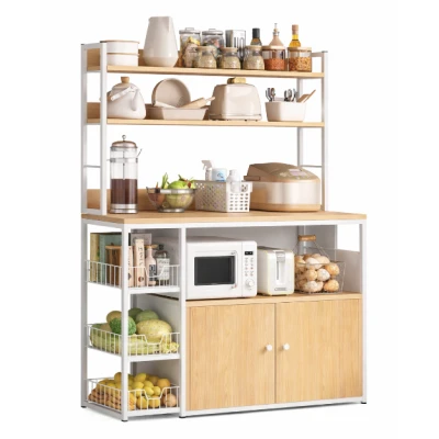 Etajera multifunctionala pentru bucatarie 120x30x146 cm ALBA