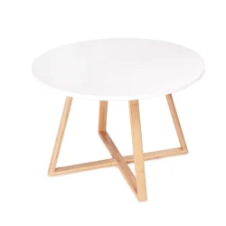 Masuta de cafea moderna in stil scandinav 60 cm ALBA rotunda