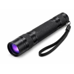 Mini Lanterna UV Reincarcabila cu detector de bancnote false lumina ultravioleta portabila