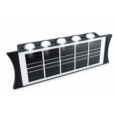 Lampa solara bidirectionala cu lumina SUS si JOS 10 LED