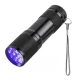 Mini Lanterna UV cu Iluminare ultravioleta autentificarea documentelor si bancnotelor 9cm