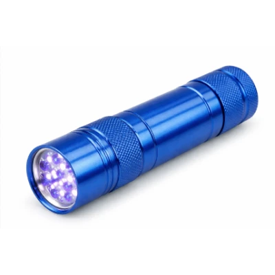 Mini Lanterna UV cu Iluminare ultravioleta autentificarea documentelor si bancnotelor 9cm