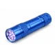 Mini Lanterna UV cu Iluminare ultravioleta autentificarea documentelor si bancnotelor 9cm