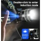 Lanterna de cap LED reincarcabila zoom reglabil 3 acumulatori lumina puternica